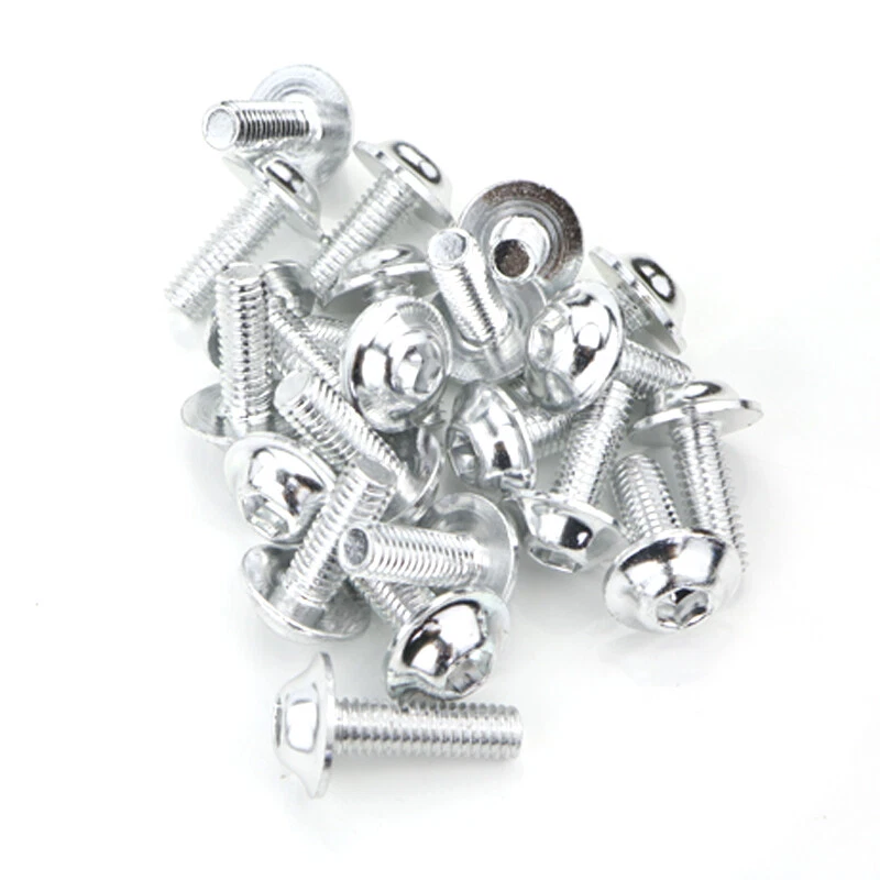 Kit completo de carrocería de pernos de carenado aptos para Yamaha WR250R WR250X XT250 plateado Foto 3 de 4