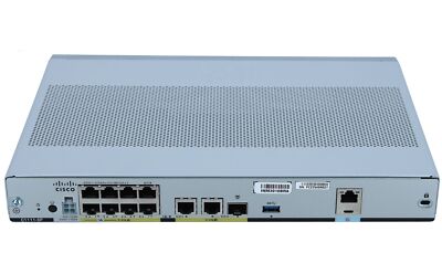 Cisco - C1111-8P - ISR 1100 8 Ports Dual GE WAN Ethernet Router