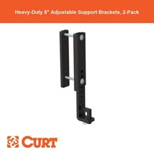TruTrack? Heavy-Duty 8" Adjustable Support Brackets (2-Pack)