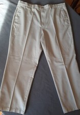 George Freedom Flex Pants Expandable Waist Comfort Khakis Men's Size 40W x 30L