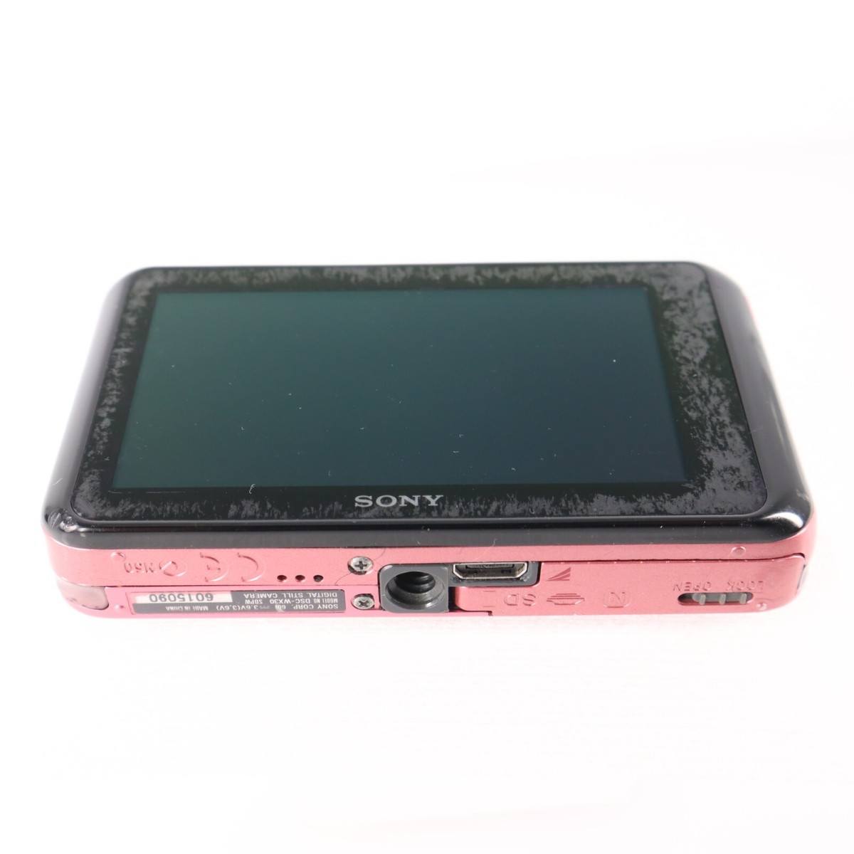 Excellent] SONY Cyber shot DSC-WX30 Pink 5.0x zoom Digital Camera