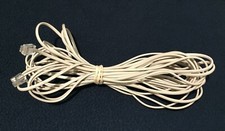 TELEPHONE / MODEM / FAX LINE CORD / 25 FT. / BEIGE / WITH PLUG ENDS