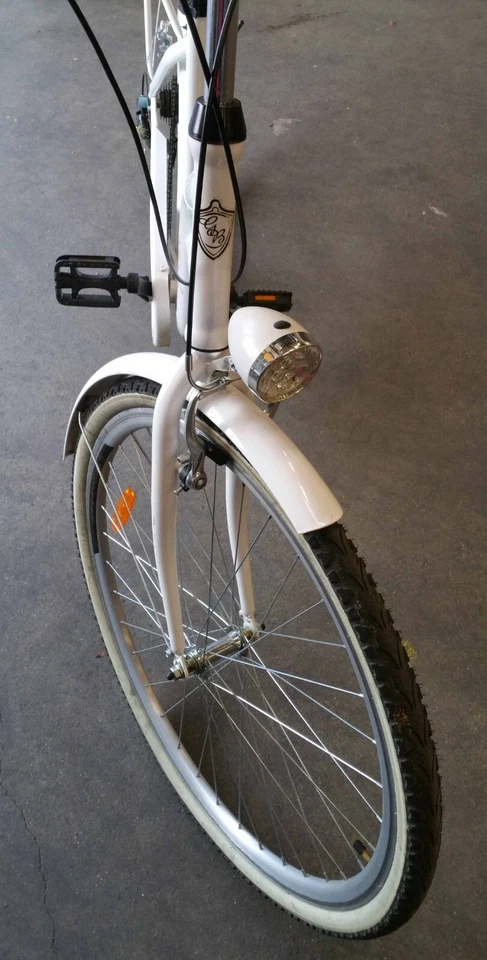 Goetze Mood 26 Zoll Damen Citybike, 17 Zoll Tiefeinsteiger Rahmen, weiß - Bild 3 von 4