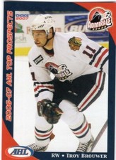 Troy Brouwer 2006-07 AHL Top Prospects Norfolk Admirals
