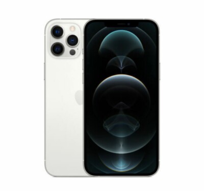 Apple iPhone 12 Pro Max  with TIK TOK installed- 128 GB - Silver (T-Mobile)