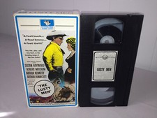 THE LUSTY MEN vhs ROBERT MITCHUM SUSAN HAYWARD ARTHUR KENNEDY Rare Western OOP