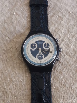 SWATCH SILVER STAR CHRONO SCN102 1991