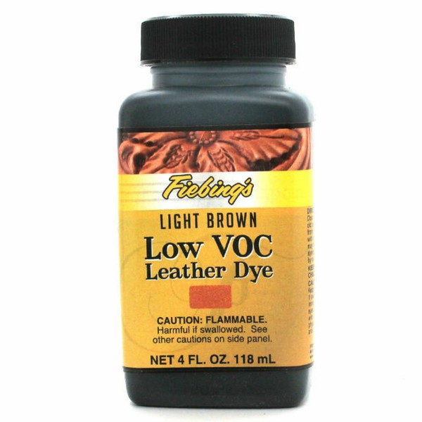 Fiebing's Low VOC Leather Dye Light Brown 4 Oz for sale online eBay