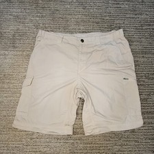 Columbia Size 38 Mens Shorts Cargo Omni Shade Sun Protection Outdoors Beige