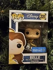 Funko Pop Disney #221 Belle Sparkle Glitter Dress Walmart Exclusive