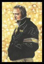 Chuck Knoll Goal Line Art class of 1993 4x6 Postcard