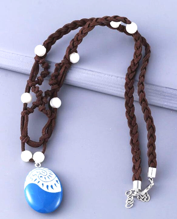 Accessori Costume Principessa Ocean - Collana A Cuore, Cavigliera, Fermaglio Per Capelli, Tema Oceano