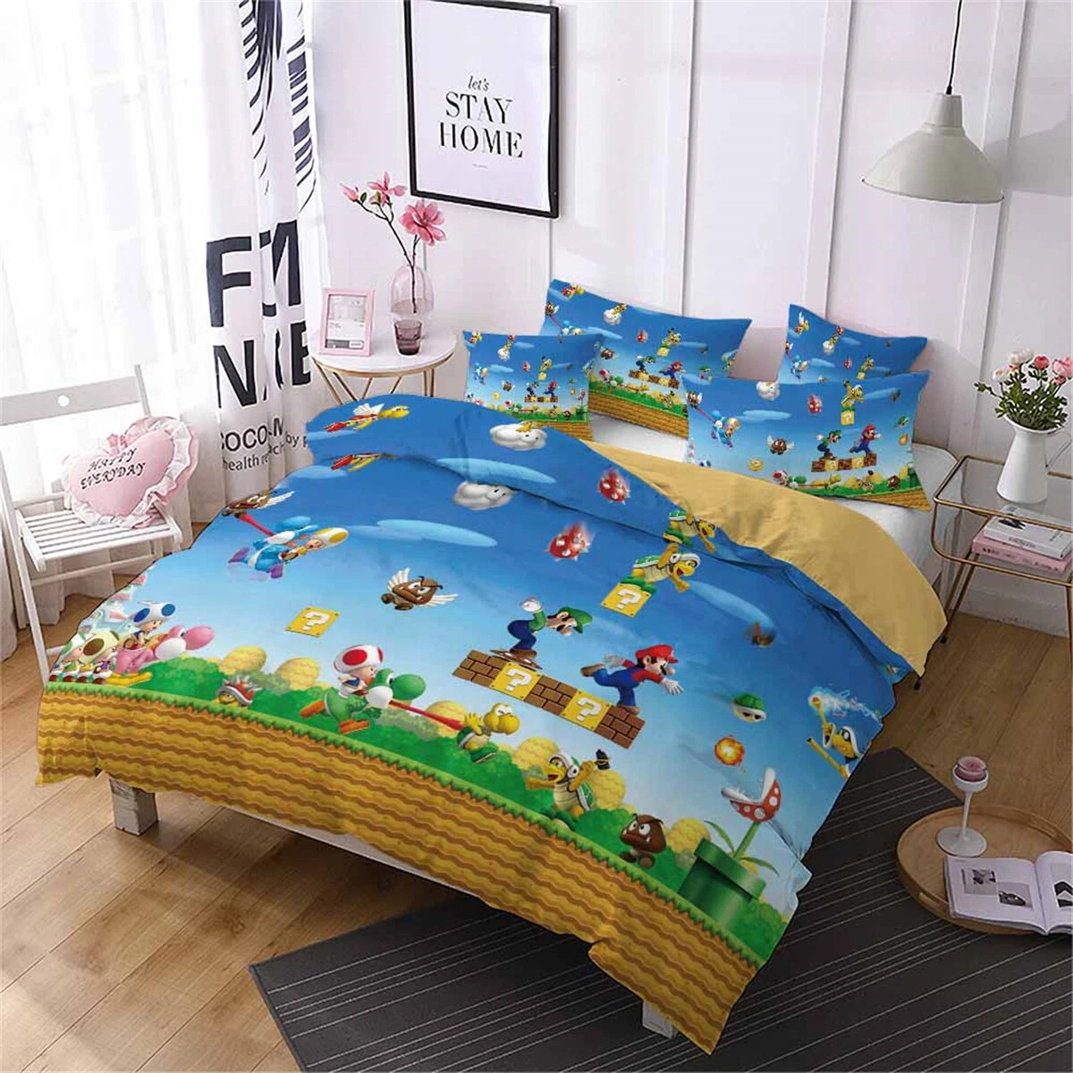 Super Mario Bedding Set, Bedroom Decoration