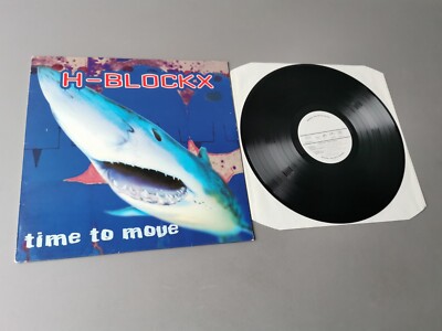 H-BLOCKX original Vinyl LP Time To Move (1994 Ariola Germany)