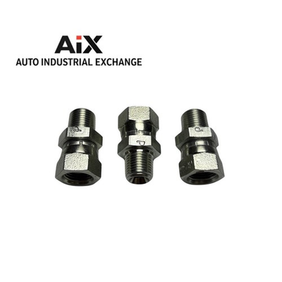 #ad Lot of 3 Parker 0107 2 2 NPT Male x NPSM Female Swivel 1 8” Pipe Adapter $26.99