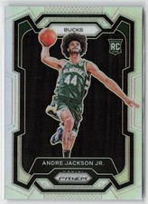 2023-24 Panini Prizm #131 Andre Jackson Jr. Prizms Silver