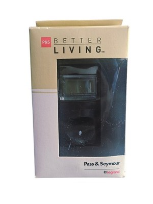 BRAND NEW Pass & Seymour Legrand RT12-BKCC4 Programmable Digital Timer Switch