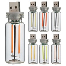 Retro Car Lamp Retro-Inspired Interior Mood Lamps, Mini USB Light Bulb For Car