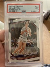 2025 Panini Prizm WNBA - Sonia Citron #122 White Seismic Prizm (RC)