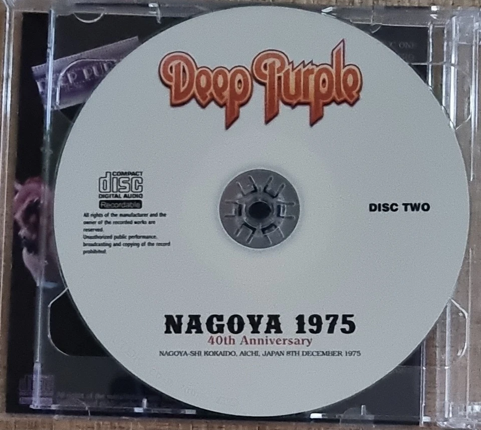DEEP PURPLE  NAGOYA 1975 40th ANNIVERSARY - Photo 3/3