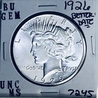 1926 P BU GEM PEACE SILVER DOLLAR UNC MS+++ U.S. MINT RARE COIN 7245