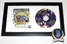 ERIC WILSON SIGNED FRAMED 40 OZ. TO FREEDOM CD COVER ALBUM BECKETT COA AUTOGRAPH