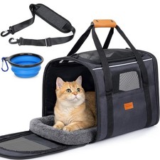 Morpilot Pet Carrier for Large Cats, Puppies Small Dogs Up to 25lbs, Escape...