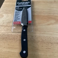 Cuisinart CLASSIC 3.5" PARING Knife Triple Rivet Handle + SHEATH