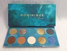 DOMINIQUE THE MOMENT Makeup Eyeshadow Palette 10 Shades $49 Retail New In Box