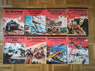 Der 2. Weltkrieg in Bildern Comic Reihe Pierre Dupuis # 1 8 Komplett