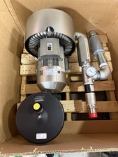 Republic HRC602 High Pressure Regenerative Blower Brand New with Gauge Included