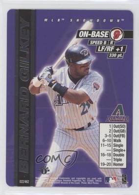 2000 MLB Showdown 1st Edition Bernard Gilkey #022 2h4