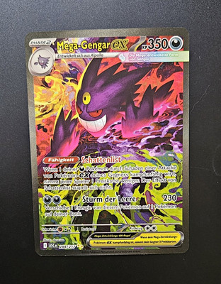 Mega-Gengar EX 284/217 SIR Erhabene Helden Deutsch NM Pokémon TCG