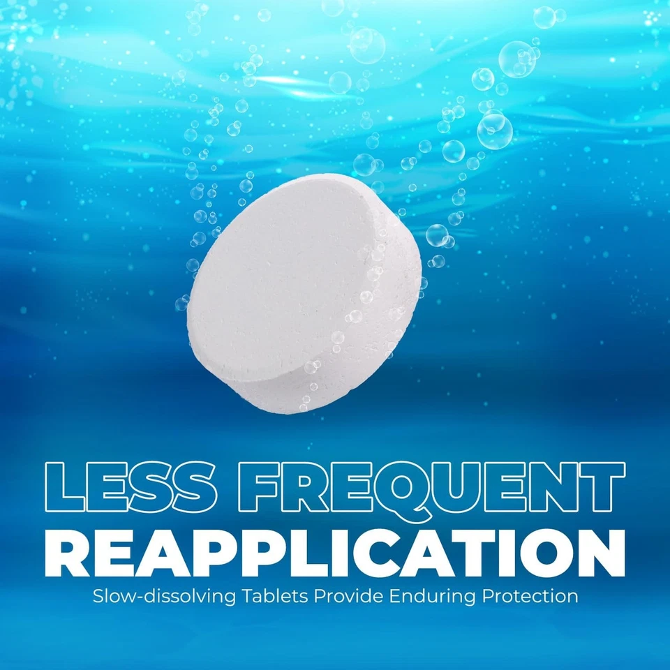 Tabletas de cloro estabilizado Xtremeclear de 3 pulgadas para bañeras de hidromasaje de piscina de 25 libras Foto 4 de 4