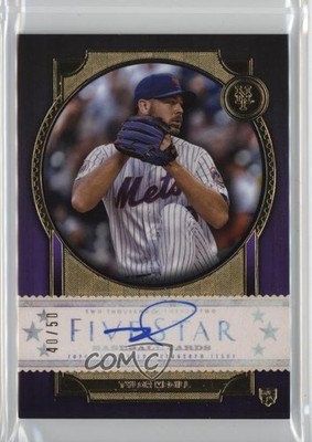 2022 Topps Five Star Purple 40/50 Tylor Megill #FSA-TM Rookie Auto RC 0rd2