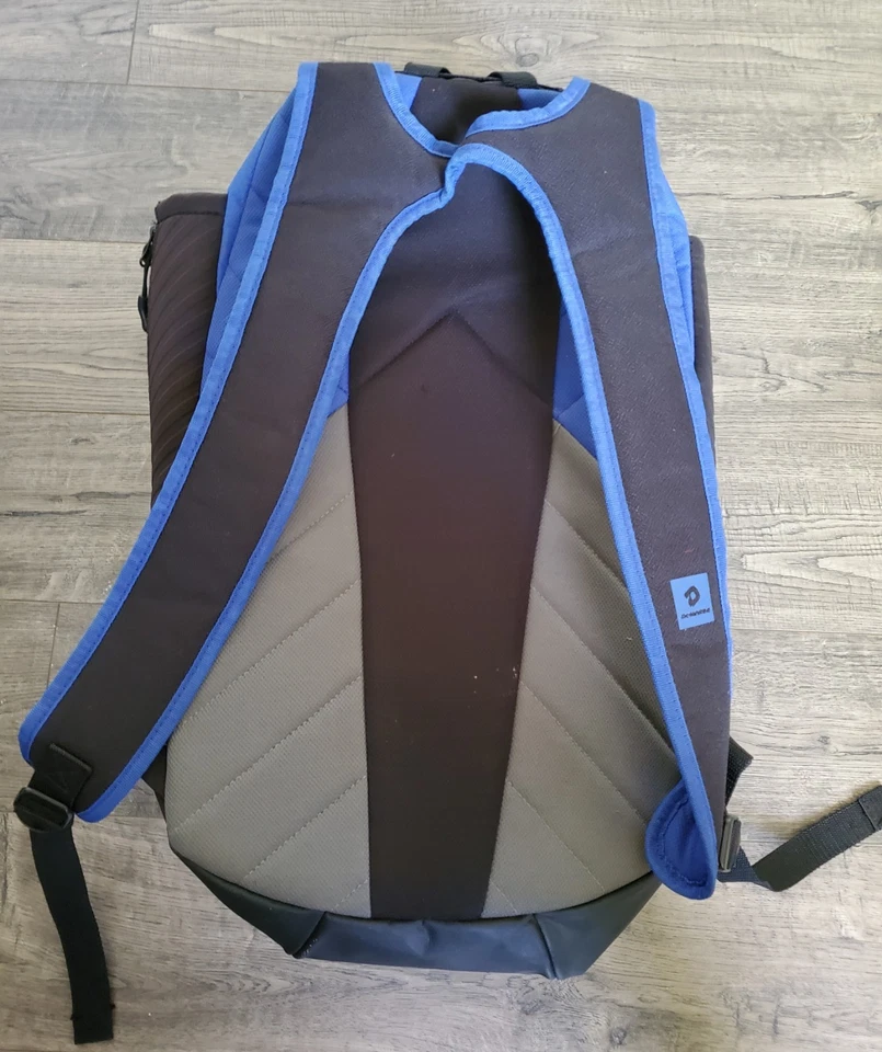 Mochila de beisebol softbol DeMarini Voodoo OG pacote de taco azul preto  - Imagem 3 de 4
