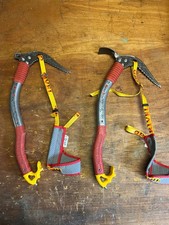 Grivel Matrix Tech winter ice axes hammer & adze with leash very good condition