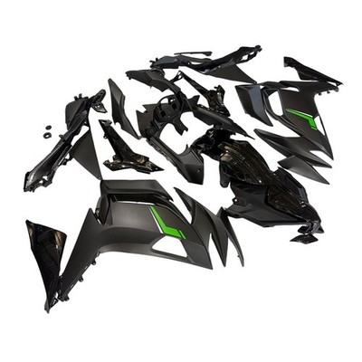 Silver Green Black Bodywork For Kawasaki ER-6F Ninja 650r 2020 - 2023 Fairings
