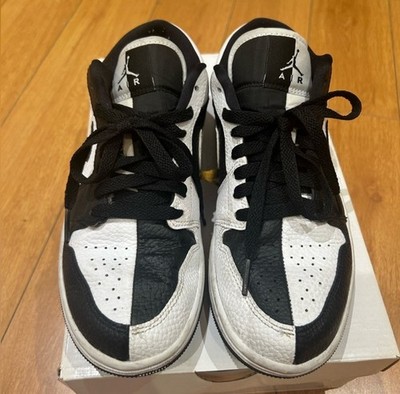 Nike Air Women s Jordan 1 Low SE Split Black White Homage DR0502-101, Size 7