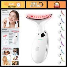 7 Color LED Light Therapy Wand for Face Neck - Red Blue Light Skin Care Tool