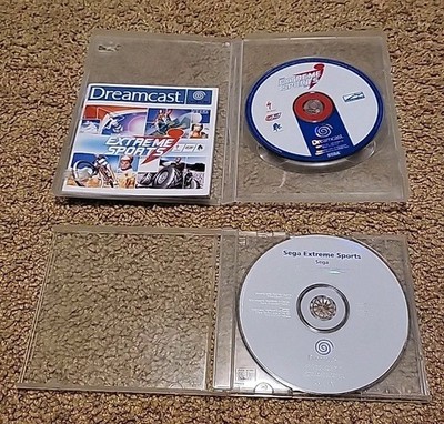 2 x Sega Extreme Sports PAL Sega Dreamcast, Gebraucht + White Label