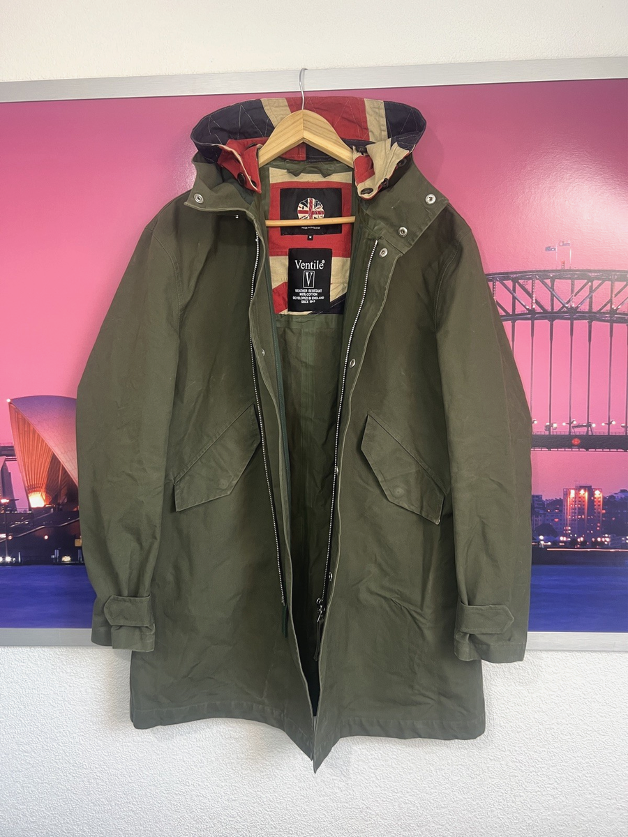 Pretty Green x Ventile Waterproof Parka jacket RARE | Medium