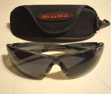 Bolle Rush 40071 Safety Glasses Smoke Gray Lens Black Frame For Parts Only