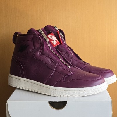 WMNS Air Jordan 1 High Zip Bordeaux 38.5 Neu AT0575600