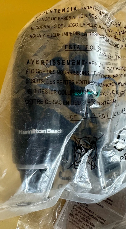 Hamilton Beach 3 en 1 espiralizador eléctrico fabricante de fideos vegetales NUEVO Foto 4 de 4