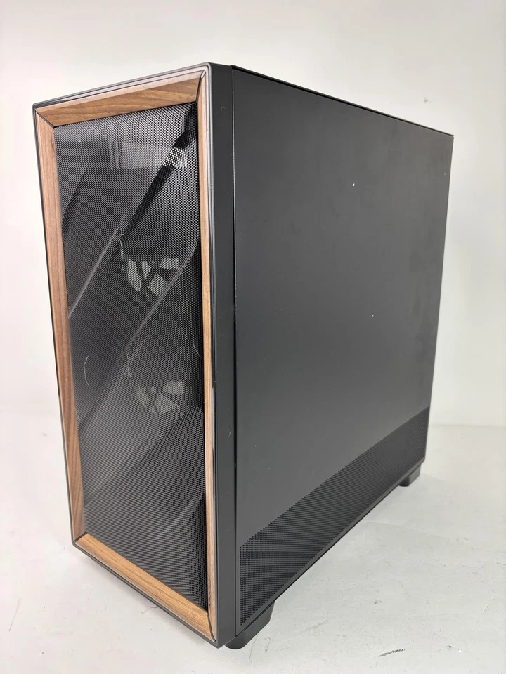 Antec Flux Wood, 5 x PWM Fans Included, High-Airflow Front Panel with Walnut - Image 2 of 4