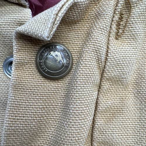 Berner Chore Mantel Vintage Damen große schwere Canvas Arbeitsjacke gefüttert isoliert - Bild 8 von 14