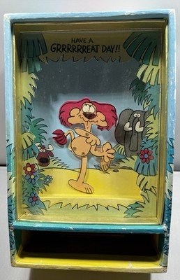 STILL WORKS! American Greetings Lyle the Lion Animal Crackers Music Box Bollen