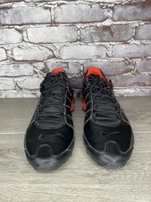 Nike Shox NZ Brightwood Crimson Black Red Sho...