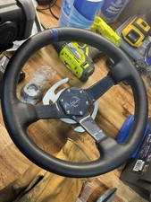 Nrg Innovations Carbon Fiber 3-spoke Steering Wheel Black With Quick Release